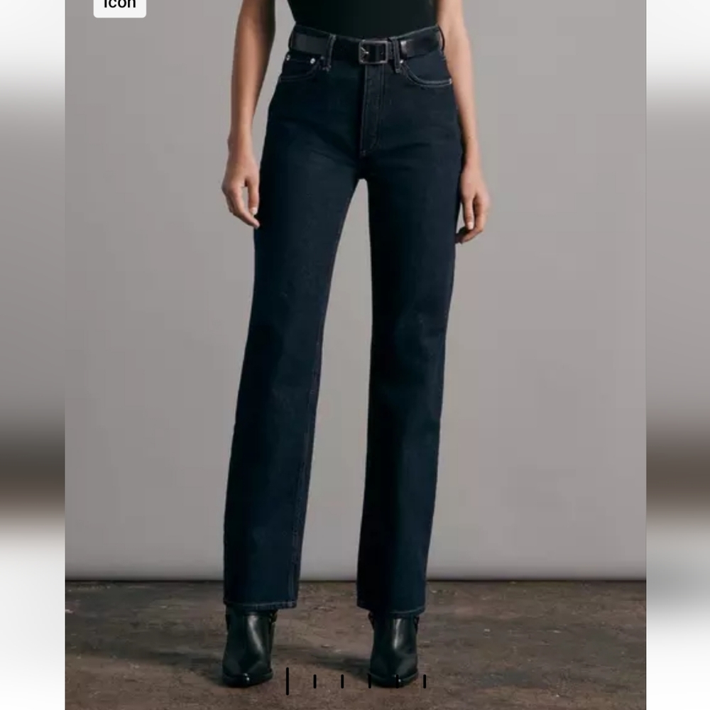 Rag & Bone Alex High-Rise Straight - Rinse Size 28